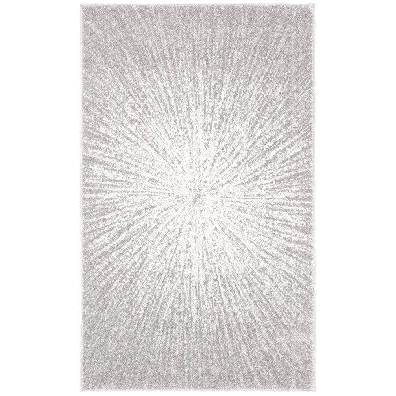 Faustina Performance Abstract Rug, Rectangle 3' x 5'