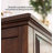 Adjustable Shelf Multi-Functional Vintage Shoe Cabinet