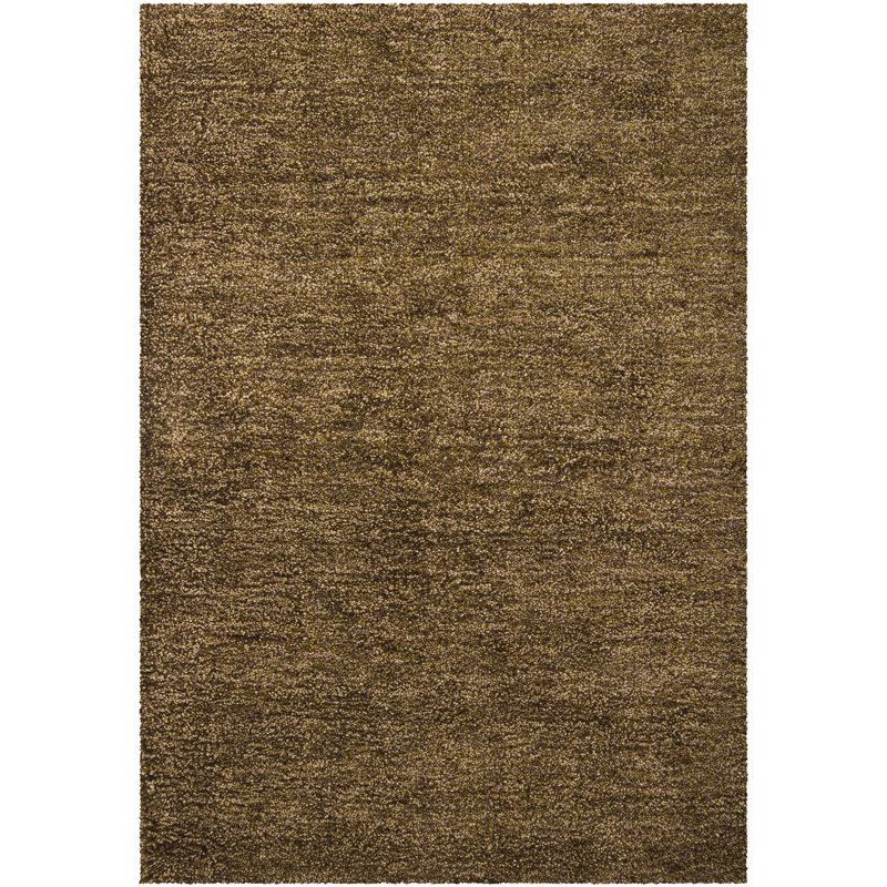 Sterling Hand Loomed Modern Area Rug in Brown, Rectangle 7'9" x 10'6"