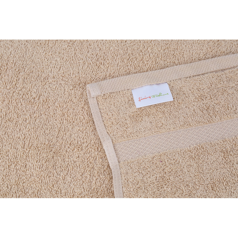 Killian 100% Cotton Plush Mulit-Size Set, Beige