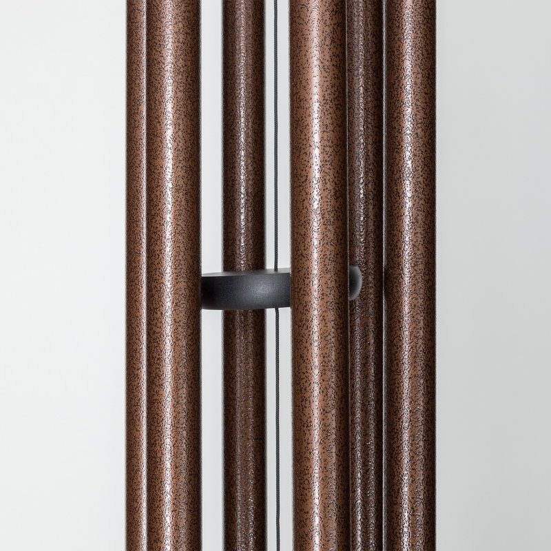 Carillon en métal Corinthian Bells, 44" H x 9" W x 9" D, Filon de cuivre