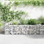 Boîte à fleurs surélevée Gabion