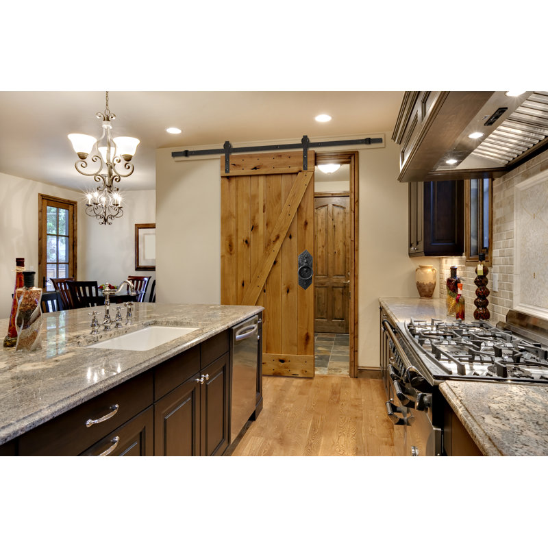 Barn Door 36" x 84" Solid Wood Pine door, not stained, without Hardware Kit Offer
