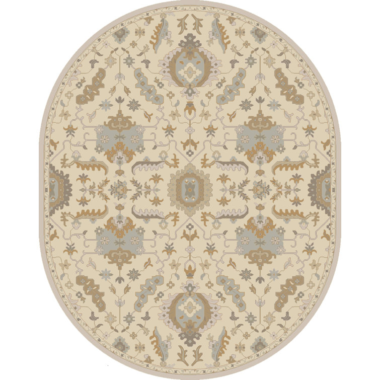 Arden Hand Tufted Wool Cream Rug