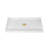 WOODBRIDGE 60"×32" Solid Surface Single Threshold Shower Pan Base in White, Drain Cover Included, Slip-Resistant-121709173