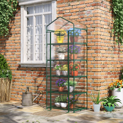 Puaina 2.3 Ft W x 6.4 Ft D Mini Greenhouse