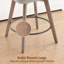 Tabouret de comptoir pivotant 26 po Makylia-1827823534