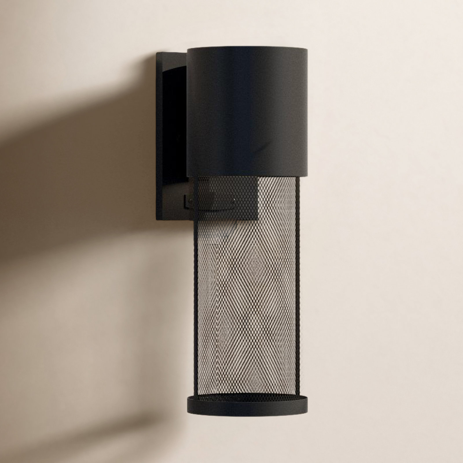 Derek Outdoor Armed Sconce, Incandescent