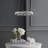Mae LED Wagon Wheel Chandelier