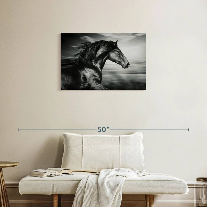 Brampt Thoroughbred, 20" H x 30" W