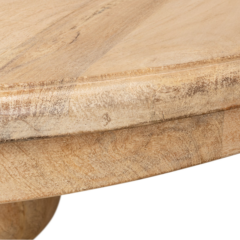Guillermo Round Solid Wood Dining Table