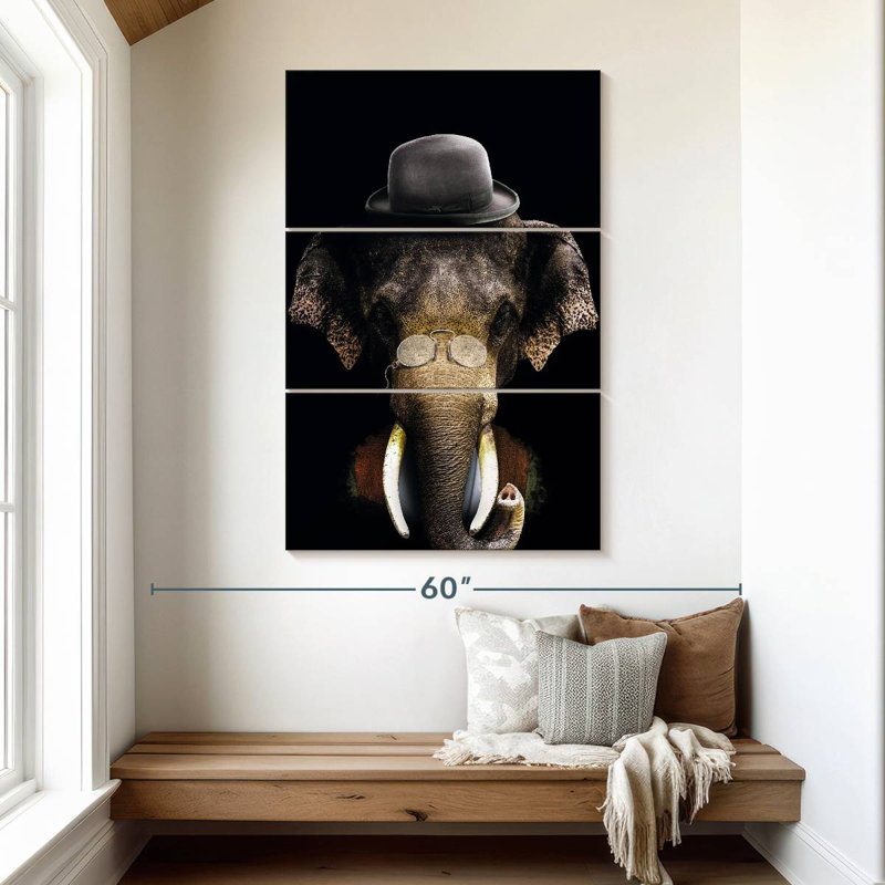 Éléphant élégant