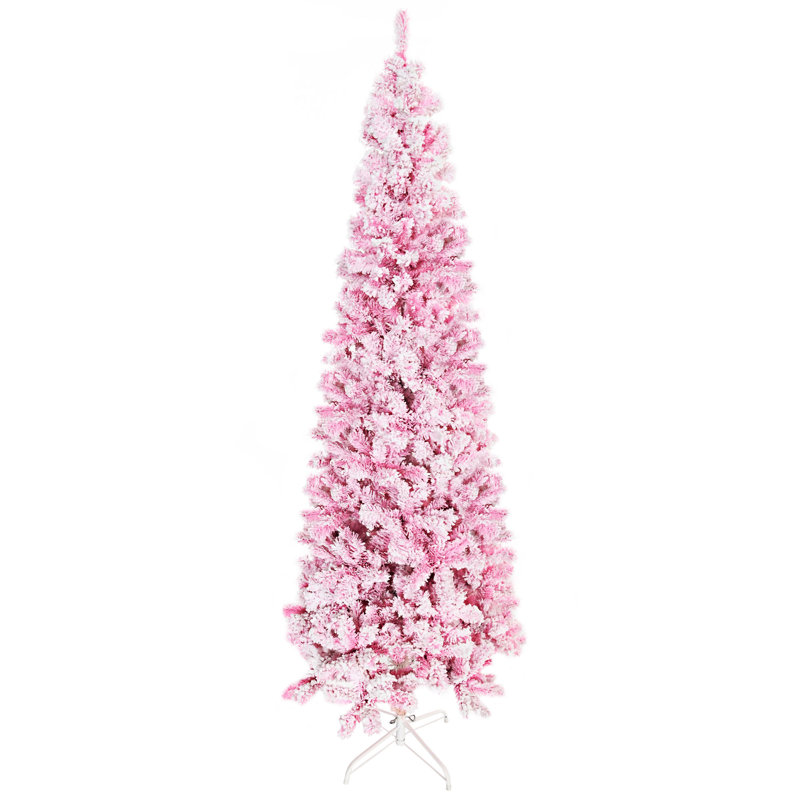 Arbre de Noël artificiel enneigé, 7.4', Non pré-éclairé