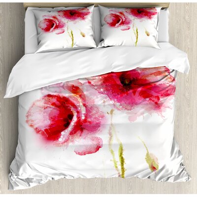 Flower Duvet Cover Set -  Ambesonne, nev_29724_king