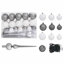 Artificial Christmas Tree with LEDs&Ball Set-9893232