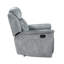 Mariana Motion Recliner, Silver Grey Fabric