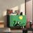French double-layer storage decorative cabinet