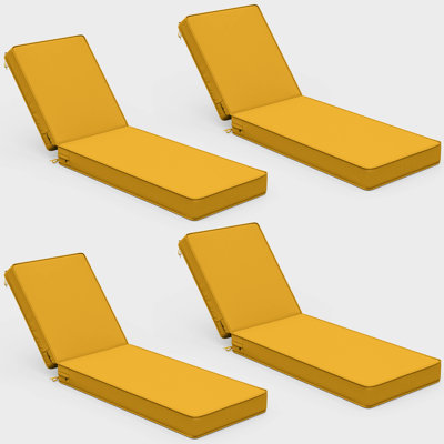Coussin de chaise longue d'extérieur