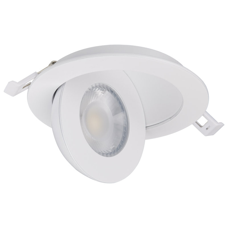 4" Ultra Slim Selectable CCT New Construction LED Canless Recessed Lighting Kit, White