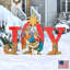 Joy Nativity Yard Lawn Art