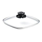 8" Square Glass Lid