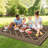 Waterproof Reversible Outdoor Rug 8x10ft – Large Plastic Straw Mat, Easy Clean, UV-Resistant, Ideal for Patio, Deck, RV, Camping, Picnic, Balcony – Peony Brown/Coffee, 8*10ft(244*305cm)-1649873748-1649873750