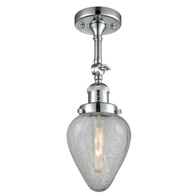 Shauna Glass Semi Flush Mount