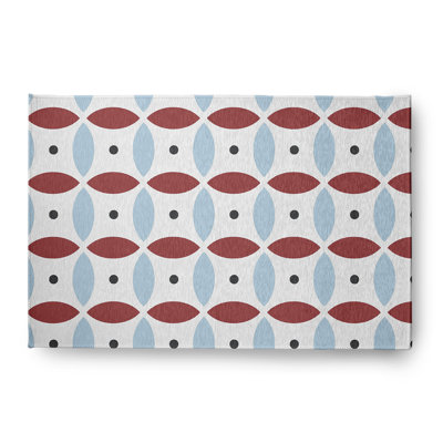 Subline Chenille Geometric Indoor Rug