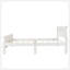Lit plateforme avec base de lit en bois et lit-bateau-115693371