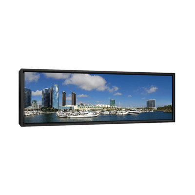 Bâtiments de la ville, centre de congrès de san diego, san diego, district de marina, san diego county, californie, états-unis-reproduction de photo sur toile tendue