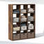 Heddy 111.3cm W Manufactured Wood Shelving Unit-1352118129