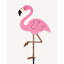 Piquet de jardin 19 po flamant rose
