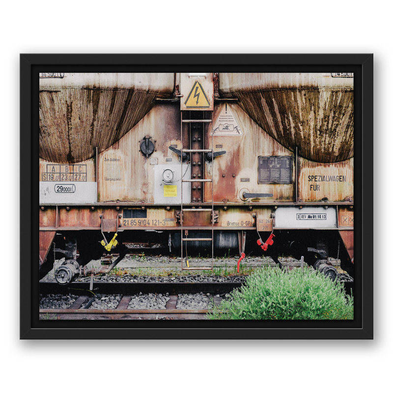 " Rustic Train ", 15.75" W x 12.75" H