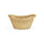Panier ovale en osier-393857985