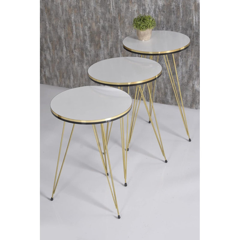 Vihaan 14cm Console Table, White