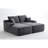 69" Cloud Sectional Couch, L-Shape Chaise With R-Shape Chaise With Deep Seat And Comfortable 2 Seater Couch For Modern Living Room,(Plush Fabric)-1040503189