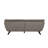 Nayeli Brown Linen Sofa