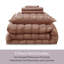 Ensemble d'édredon 5 pièces Bed in a Bag Seersucker-124623650-124871280