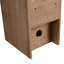Meuble-lavabo mural 48 po avec lavabo en céramique blanche et tablettes de rangement et 1 porte à fermeture en douceur-1155620424