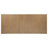 Fremont Brown Trestle Rectangular Dining Table