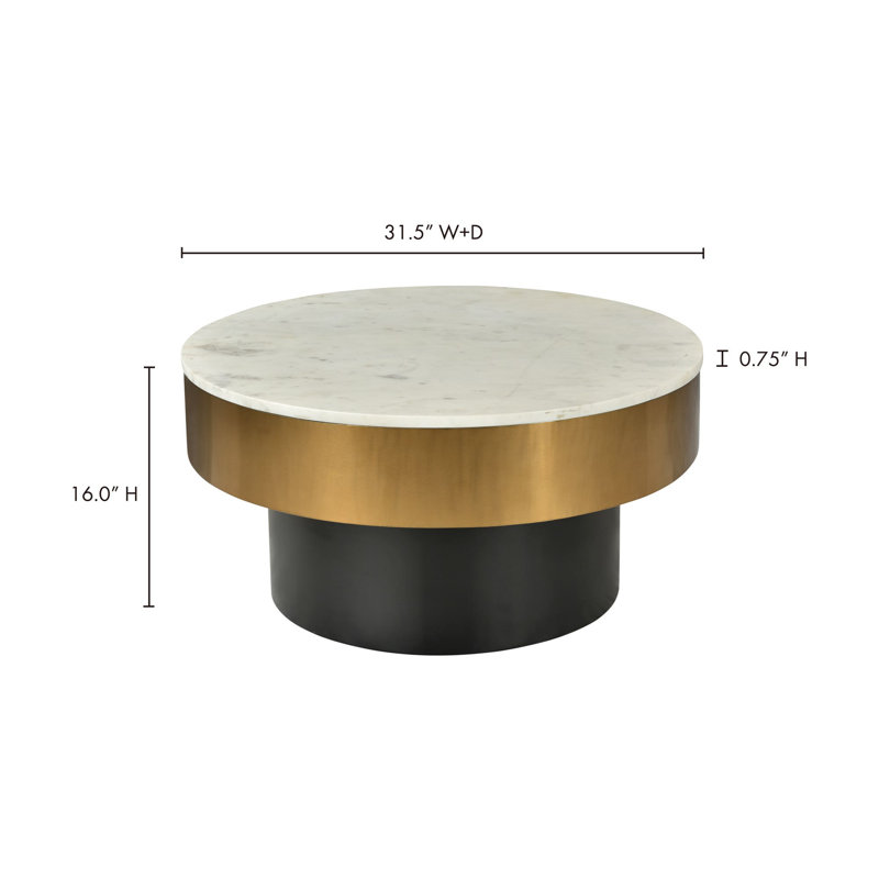 Kanto Marble Top Coffee Table