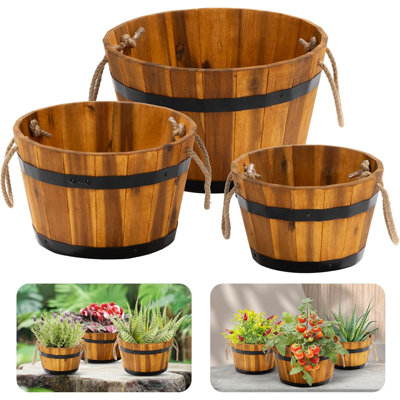 Sandhu Wood Planter Box