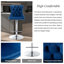 Tabouret de bar pivotant à 360 ° en velours Kaleyll pour îlot de cuisine Kaleyll-964351559-964351558