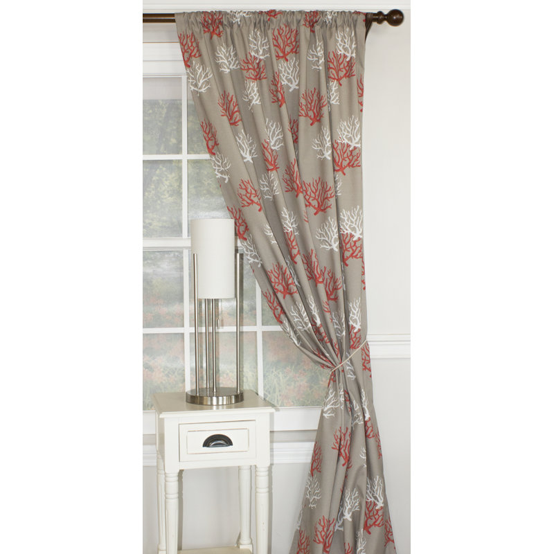 Fairview Cotton Blend Room Darkening Curtain