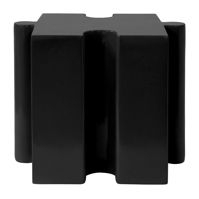 Table d'appoint casse-tête (comprenant seulement la table), Noir