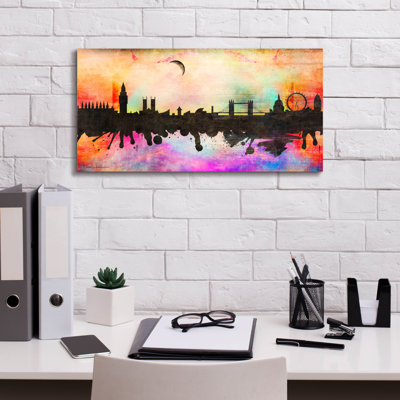 «London 1» par Mark Ashkenazi, art mural sur toile