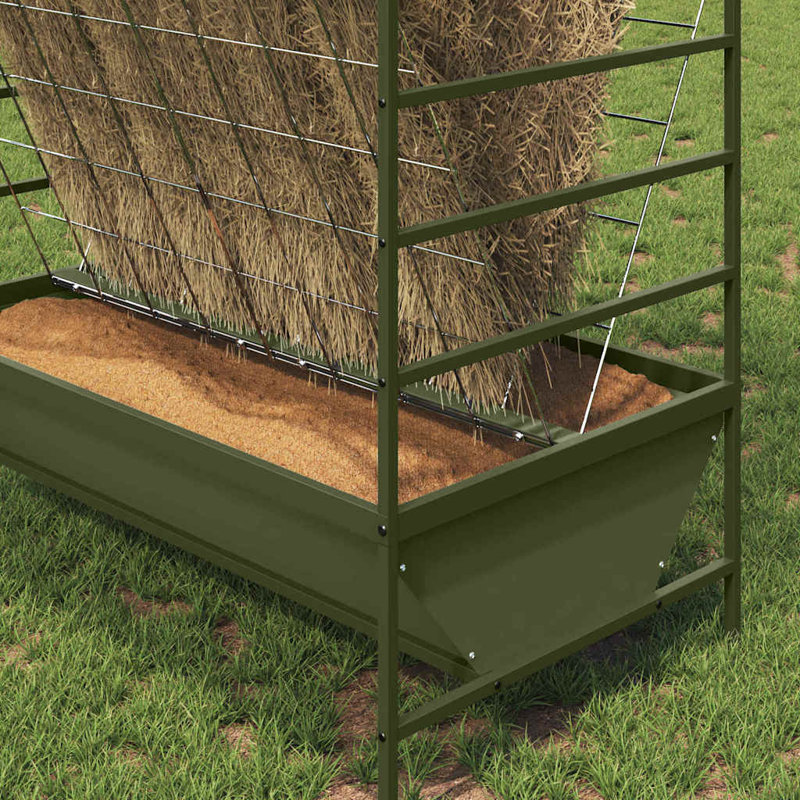 Cold-Rolled Steel Feeder, Olive Green