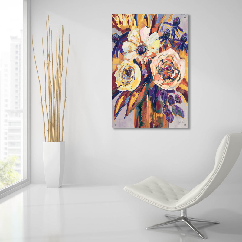 «Fall Vision» par Jeanette Vertentes, art mural en verre acrylique, H 36 po x l 24 po x P 0,2 po