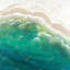 Turquoise mer - imprimé turquoise mat encadré-1418794954