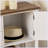 Vintage Console Table | 2 Drawers, Cabinets & Bottom Shelf | for Entryway, Living Room, Bedroom